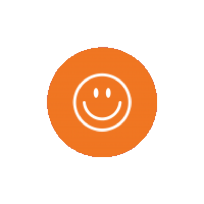 orange smiley face icon